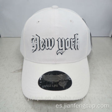 6 paneles con gorra de béisbol con bordado 3D